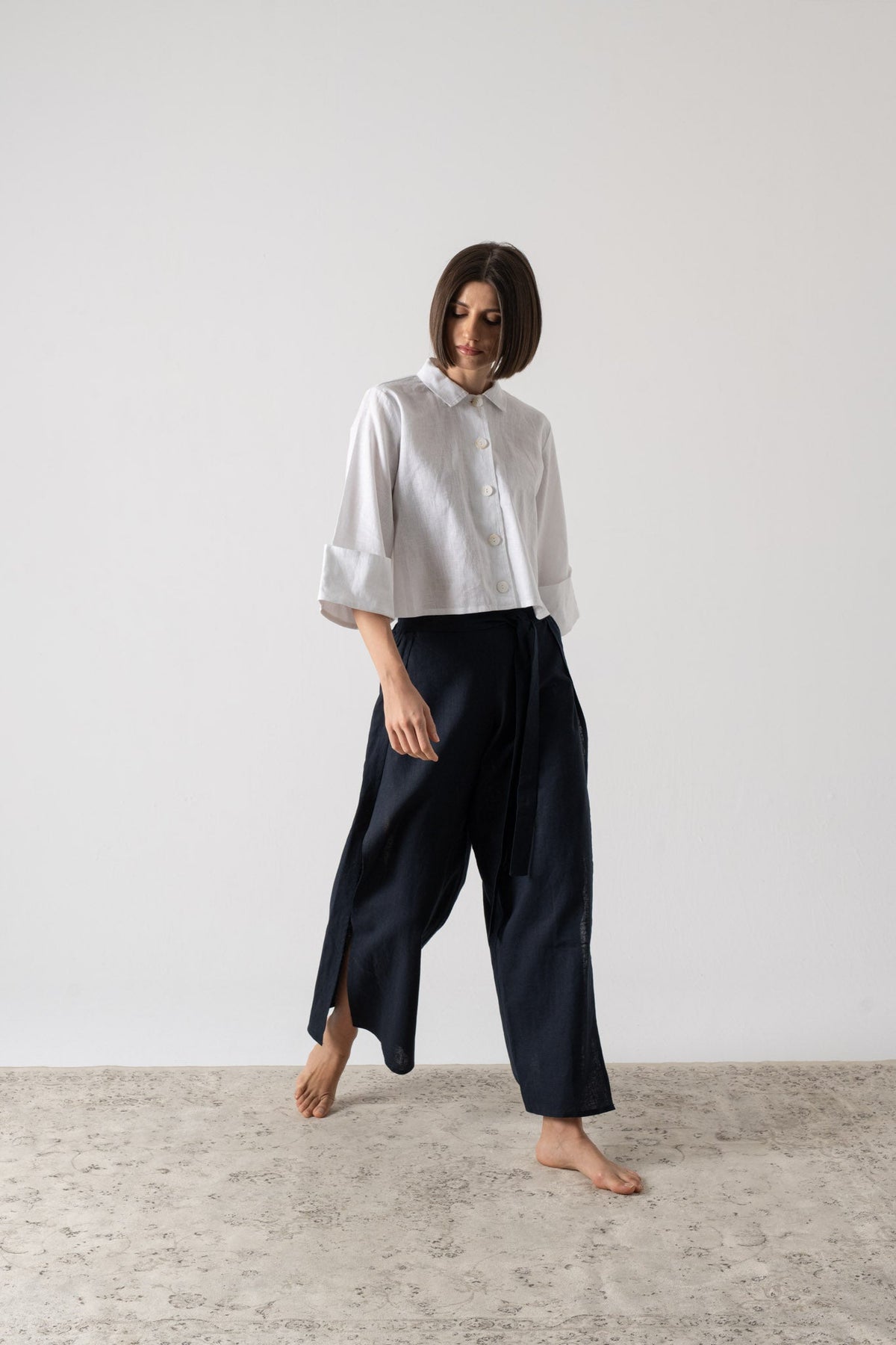 Beja Shirt Jacket White Luxmii