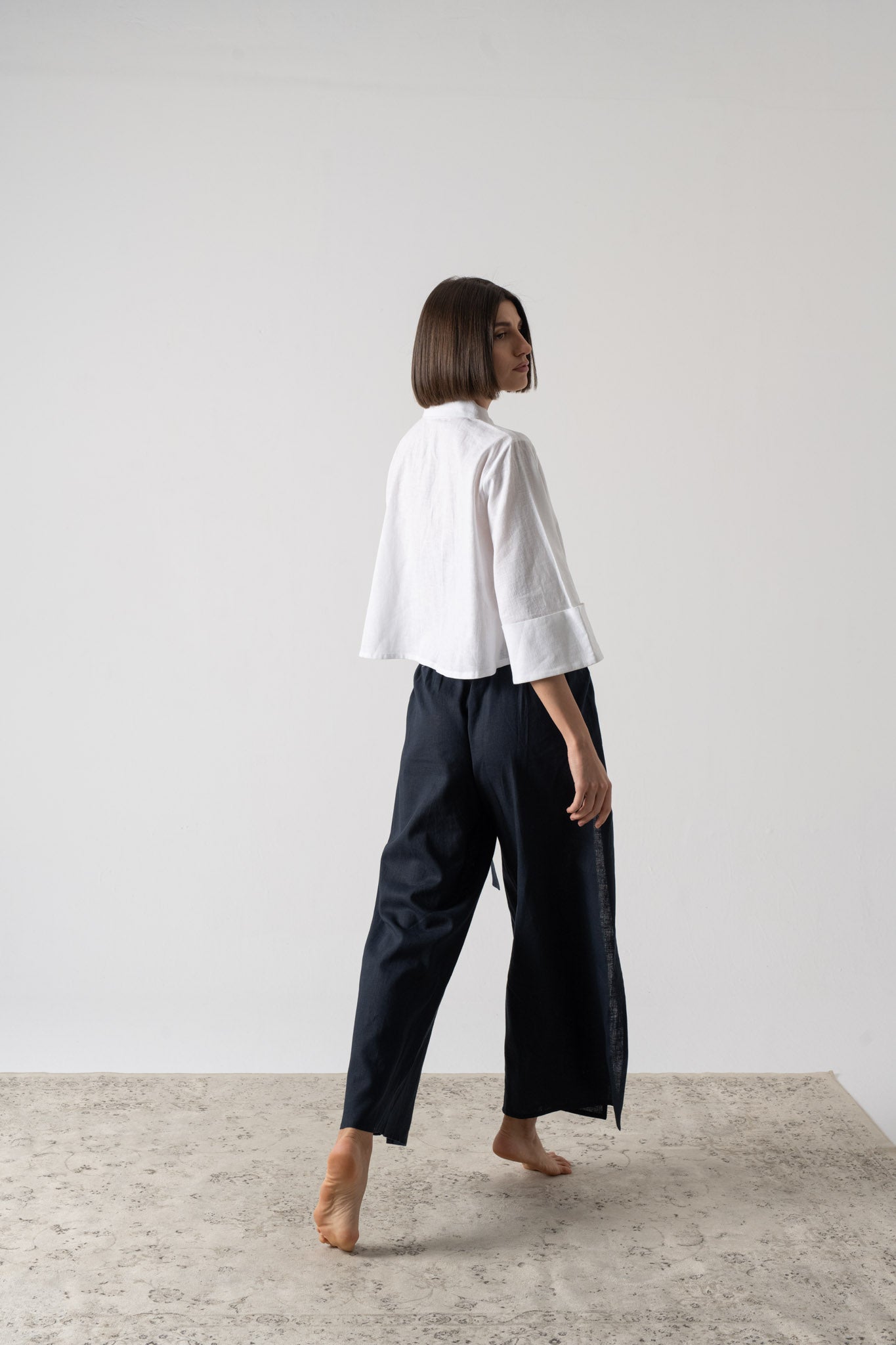 Beja Shirt Jacket White Luxmii