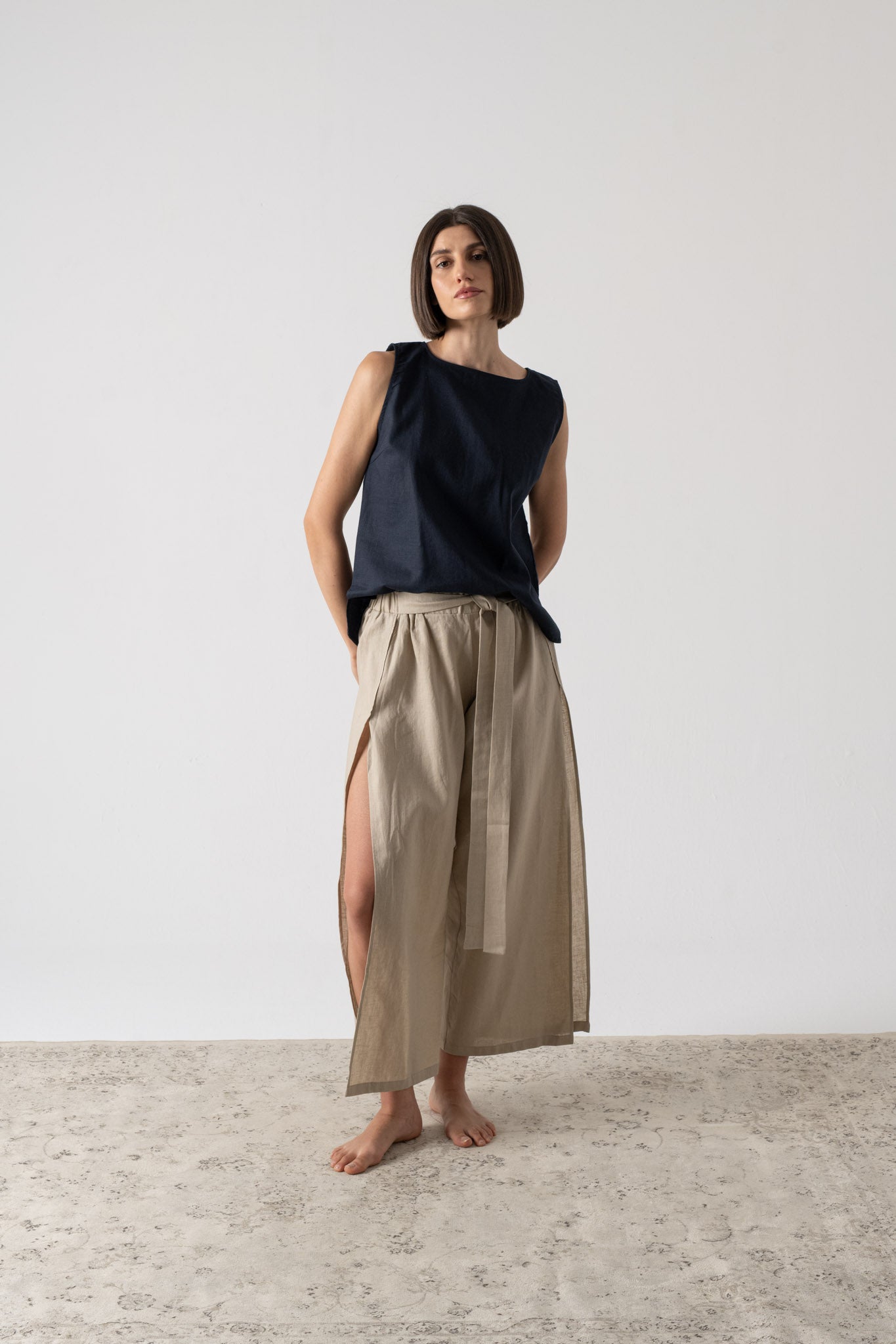 Chloé Top Navy Luxmii