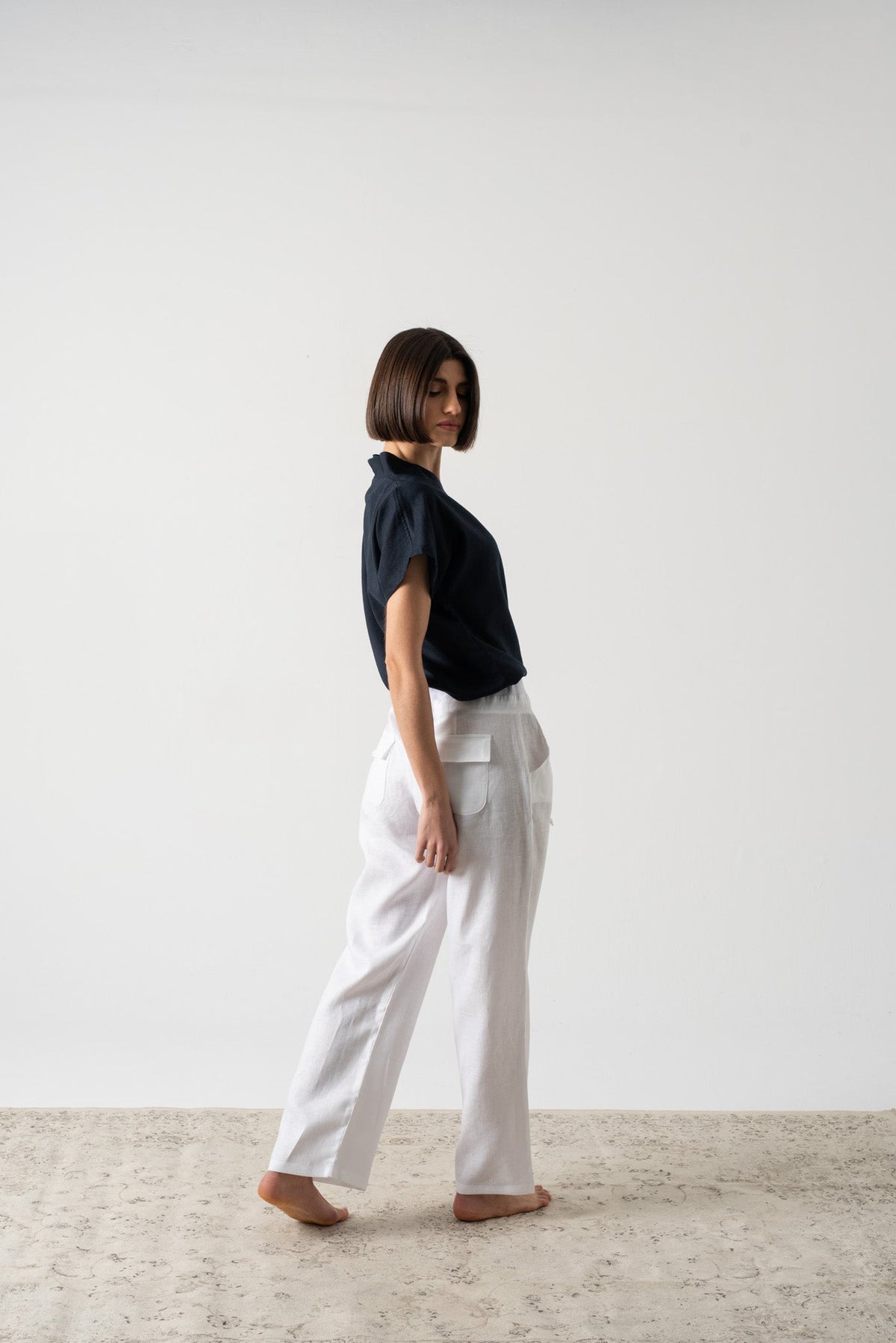 Collo Alto Top Navy Vol. II Luxmii