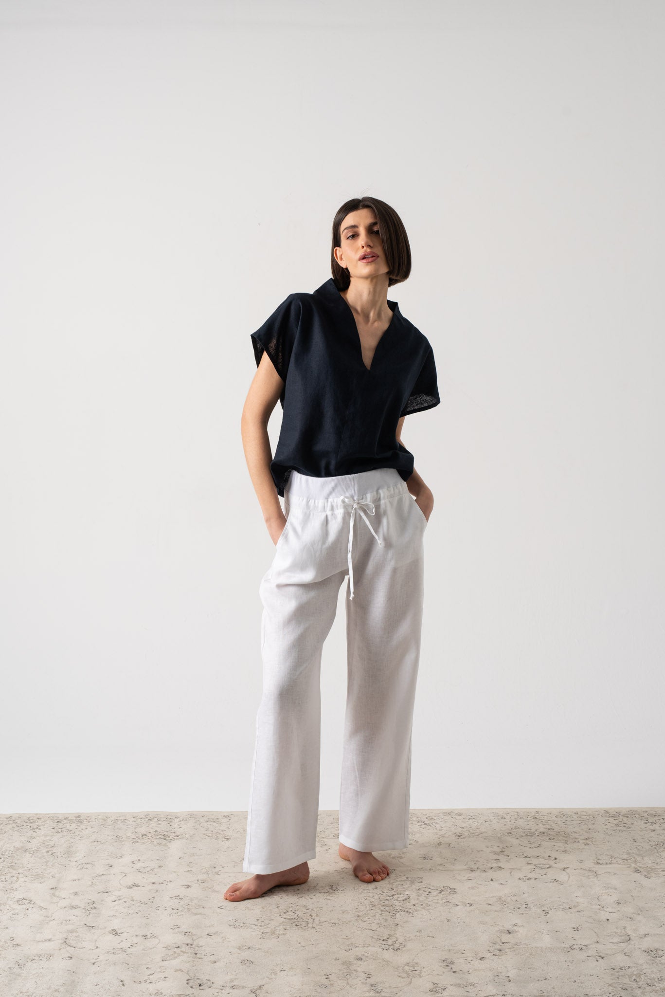 Collo Alto Top Navy Vol. II Luxmii