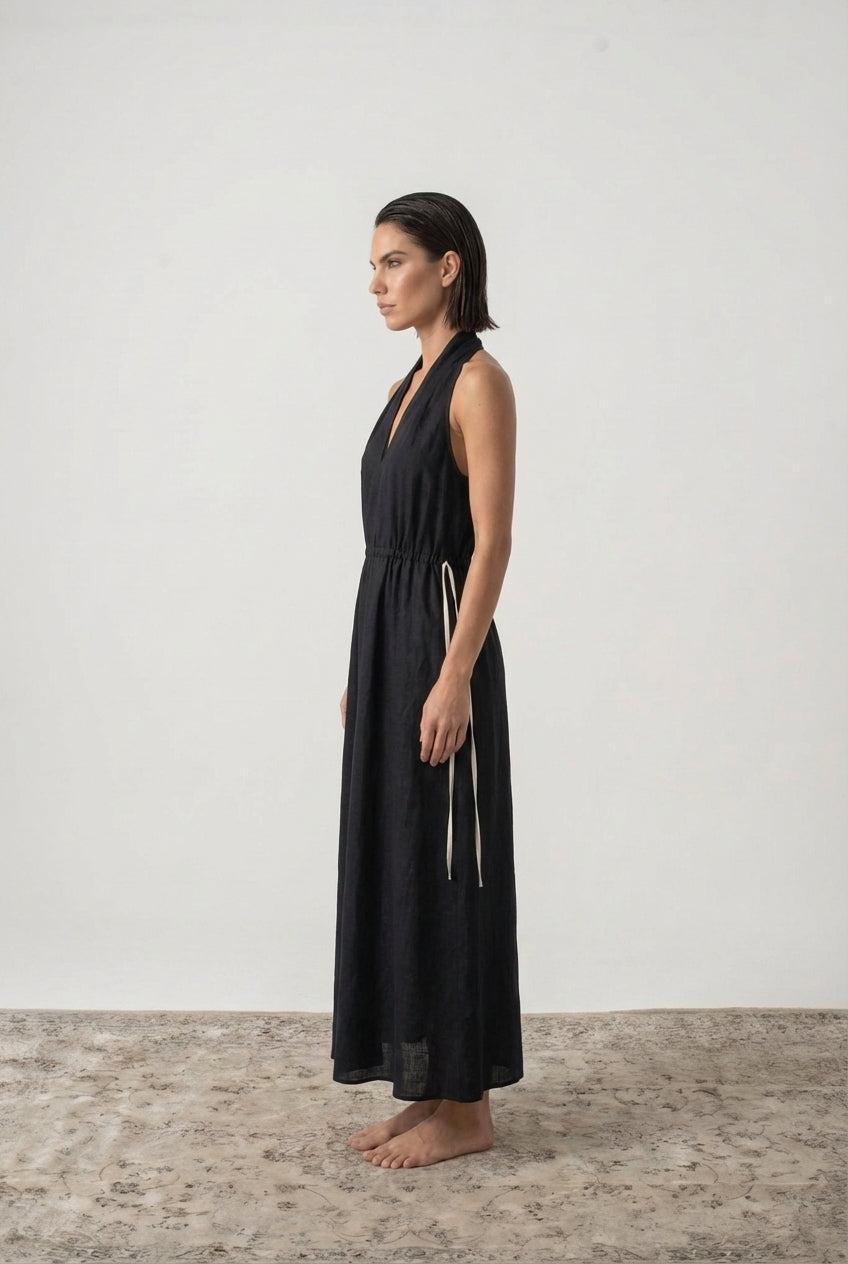 Giuseppe Maxi Dress Black Luxmii