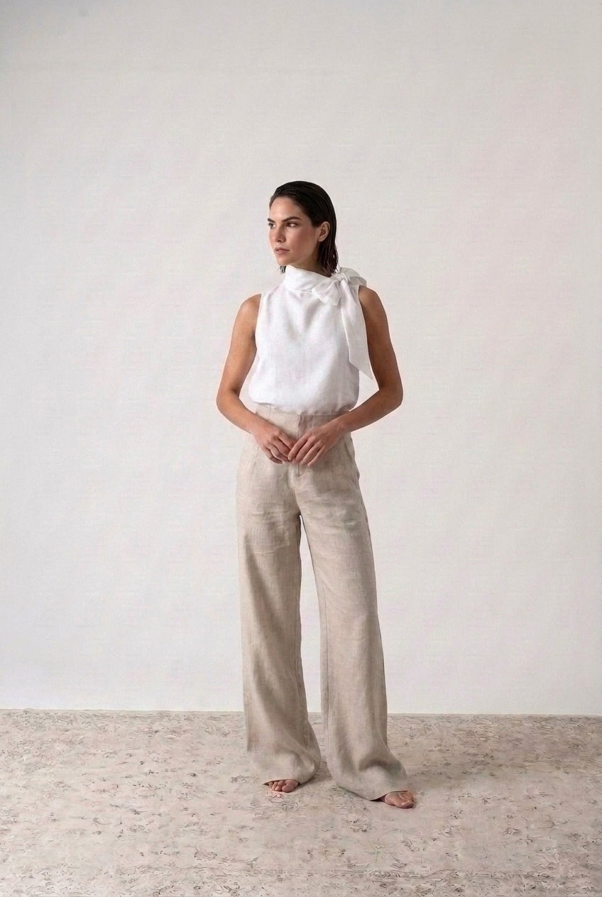 Hanne Trouser Royal Natural Luxmii