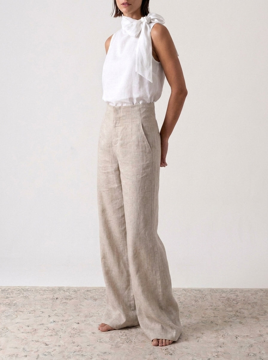 Hanne Trouser Royal Natural Luxmii