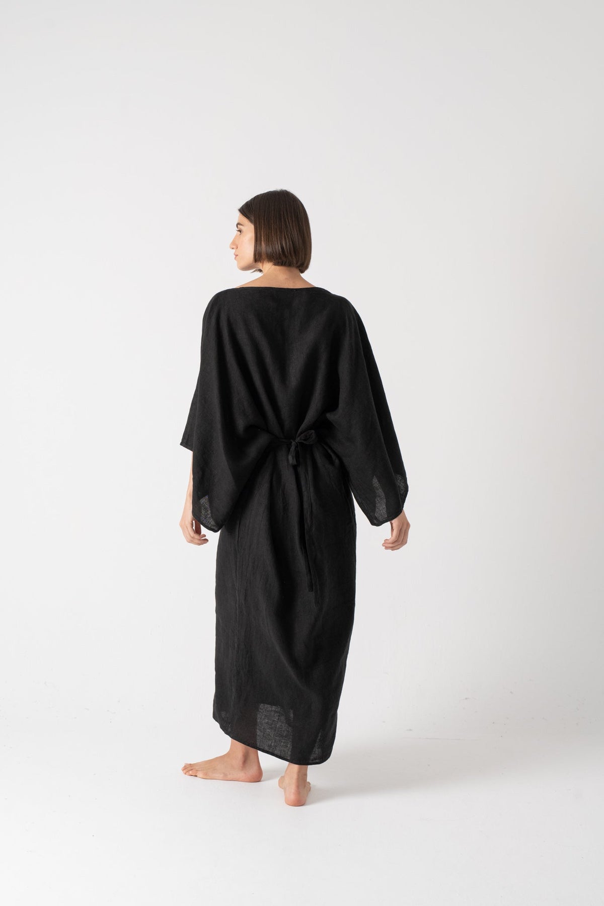 Kimonos Black + Oatmeal Luxmii