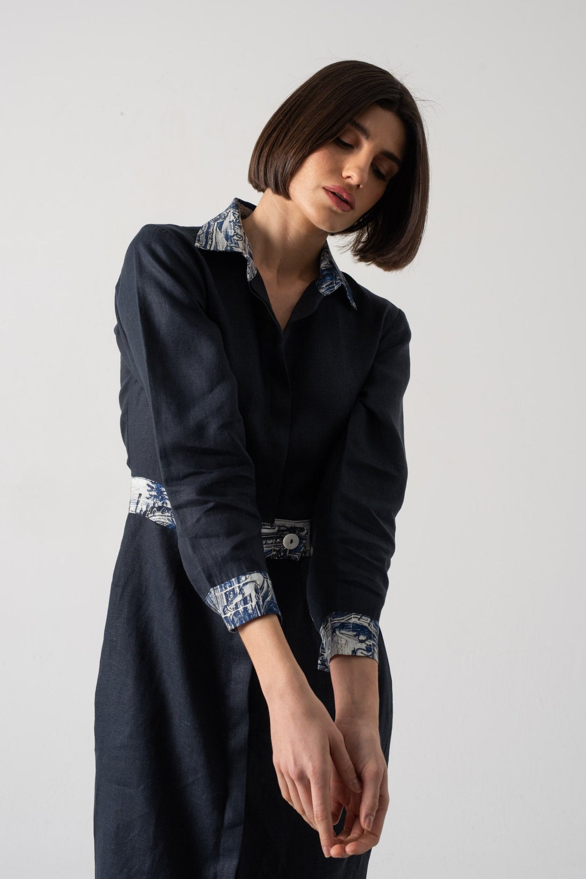 Mavi Maxi Dress Navy Luxmii