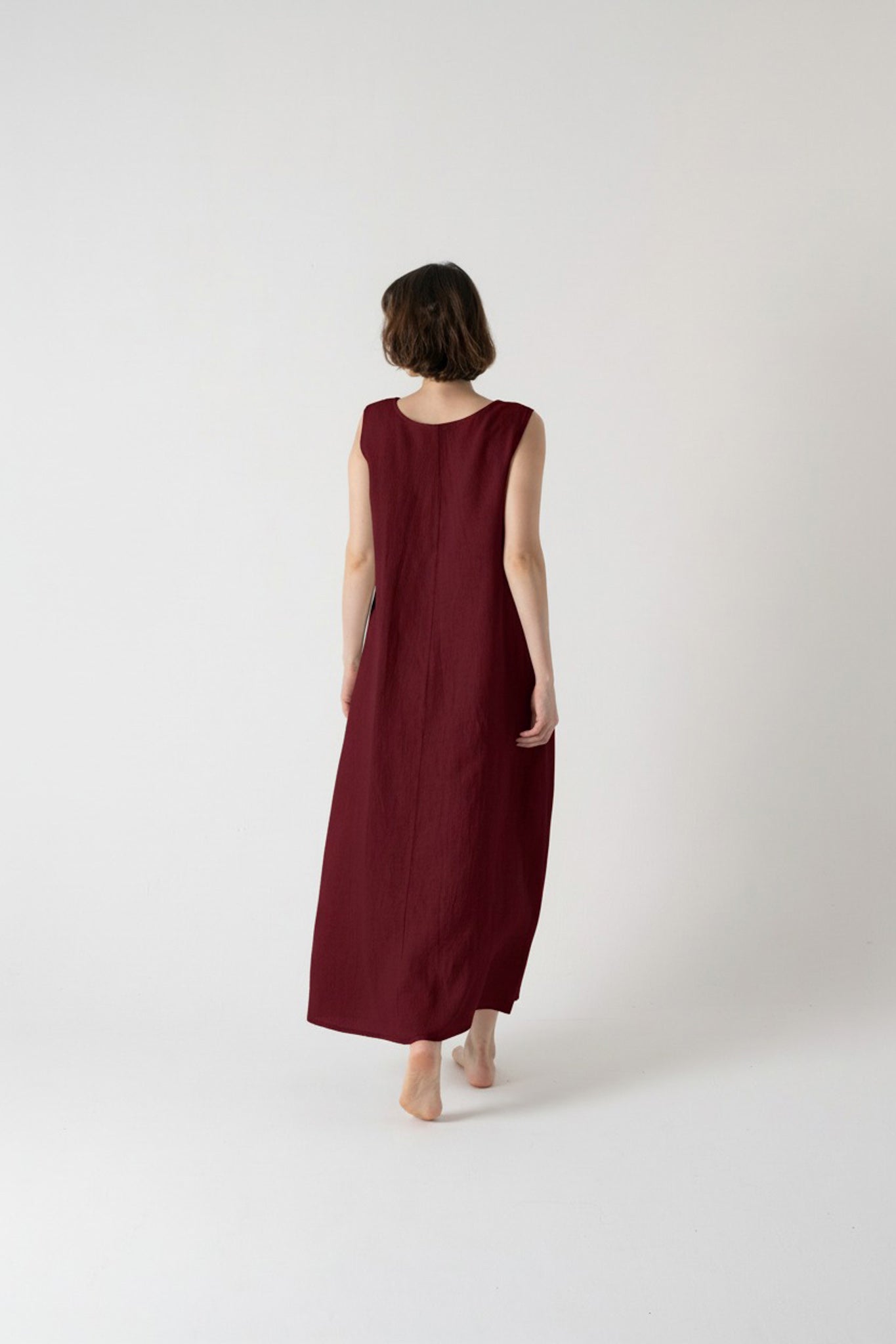 Ruthé Slip Dress Wine Luxmii