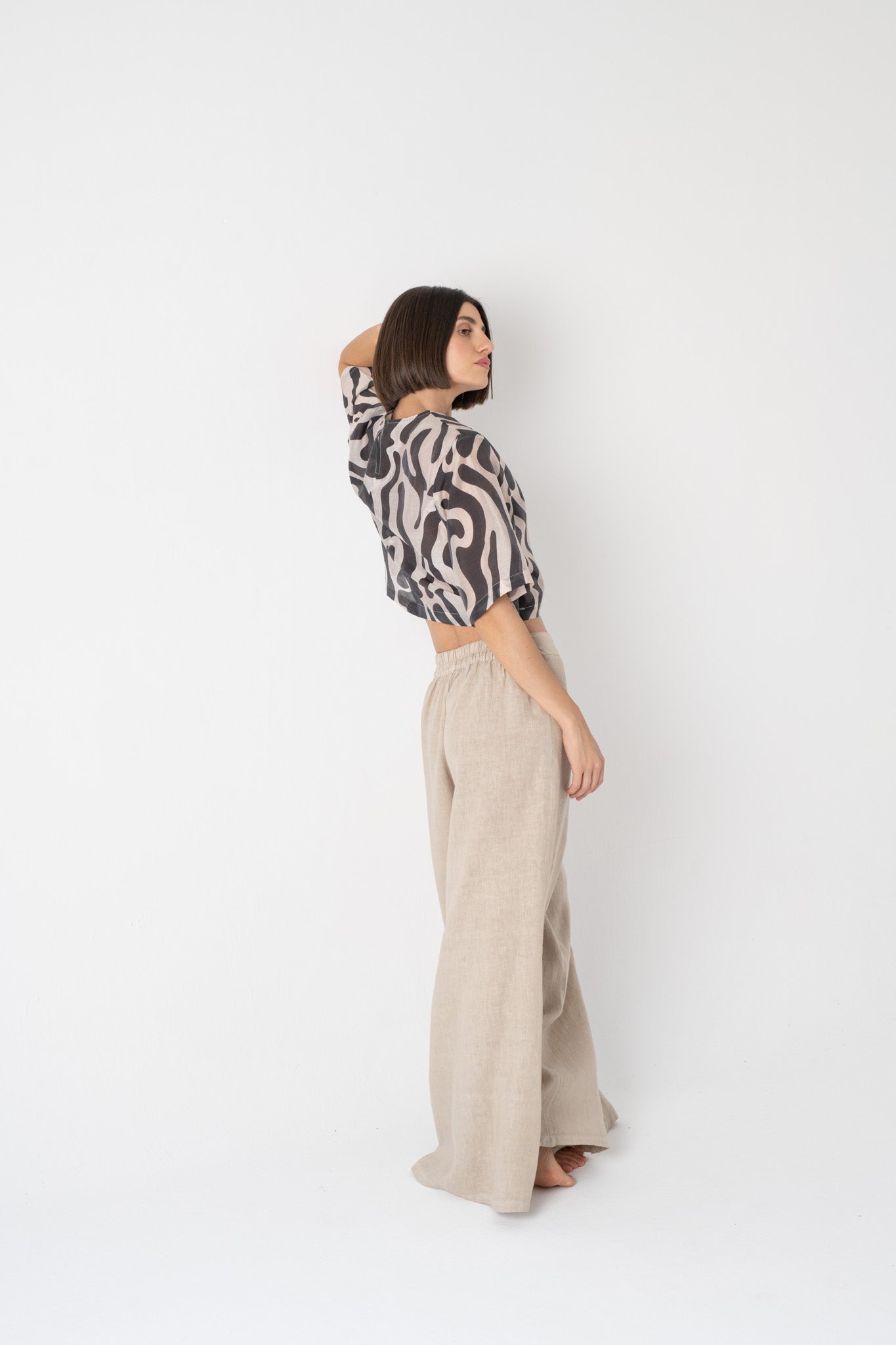 Stella Top Savannah Print Luxmii