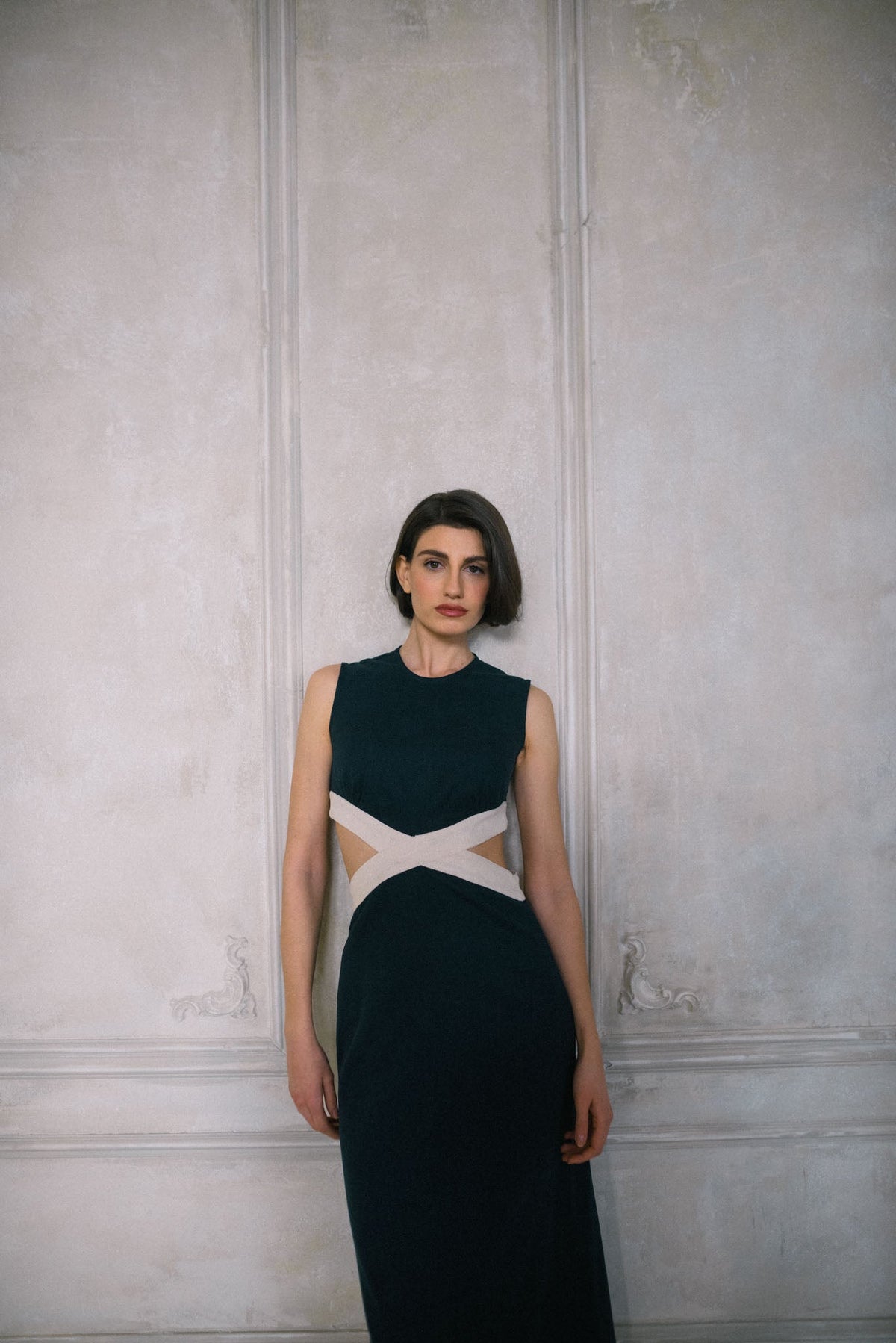 Zado Dress Navy Luxmii