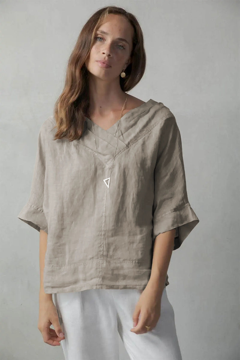 Architecture’s Linen Top Natural - LUXMII