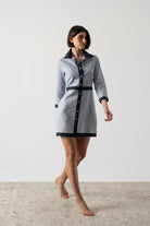 Aris Dress French Stripe Luxmii