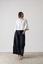 Beja Shirt Jacket White Luxmii