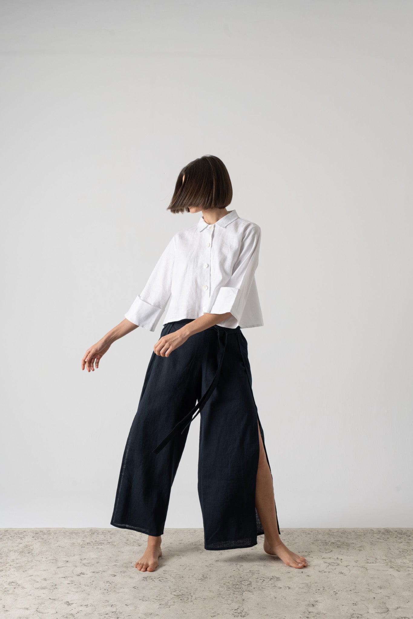 Beja Shirt Jacket White Luxmii