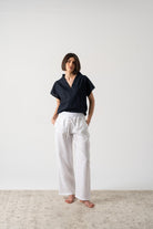 Collo Alto Top Navy Vol. II Luxmii