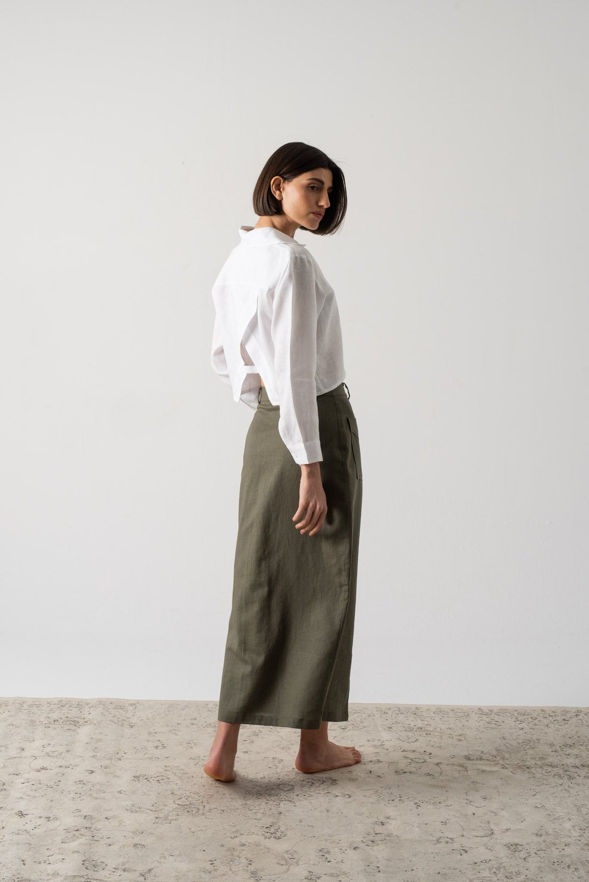 Ezara Shirt White Luxmii