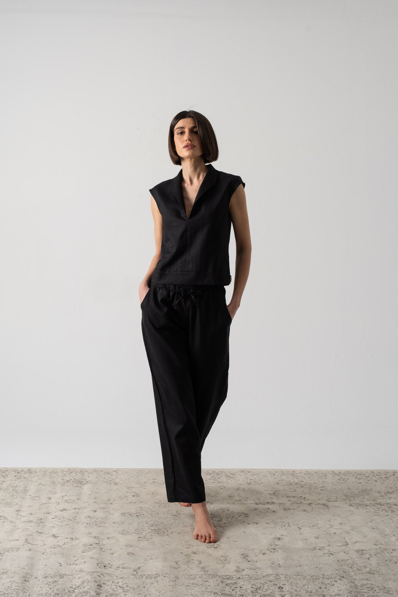 Giorno Pant Black Luxmii