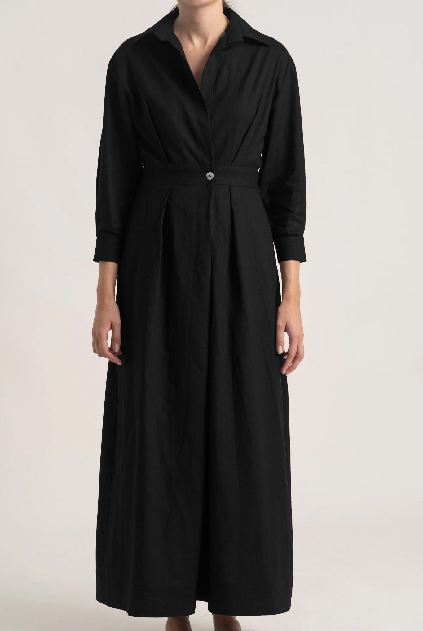 Halvar Maxi Dress Black Luxmii