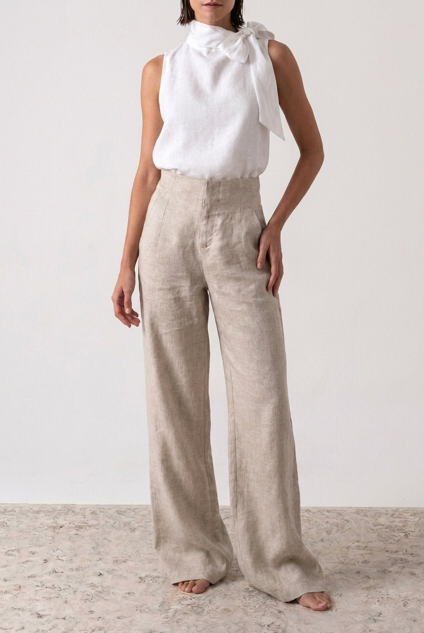 Hanne Trouser Royal Natural Luxmii