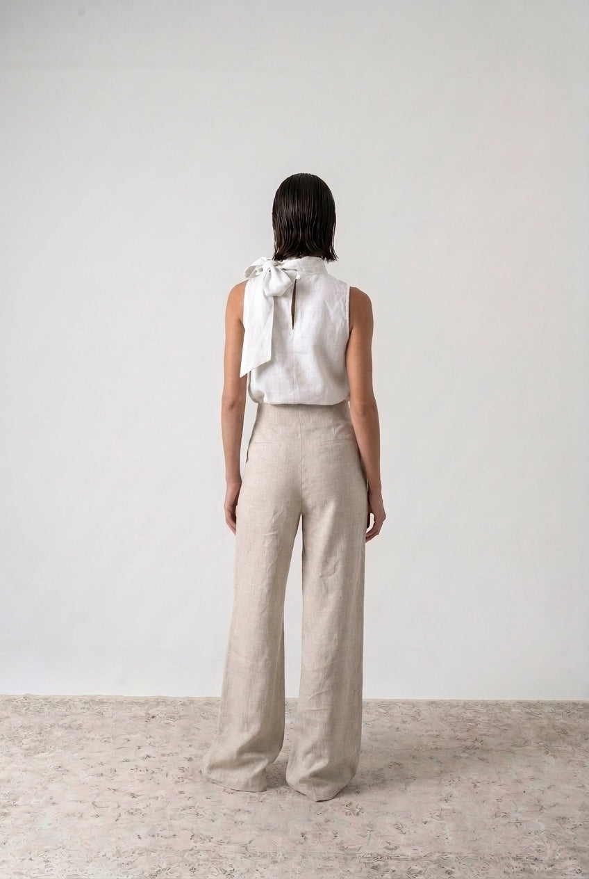 Hanne Trouser Royal Natural Luxmii