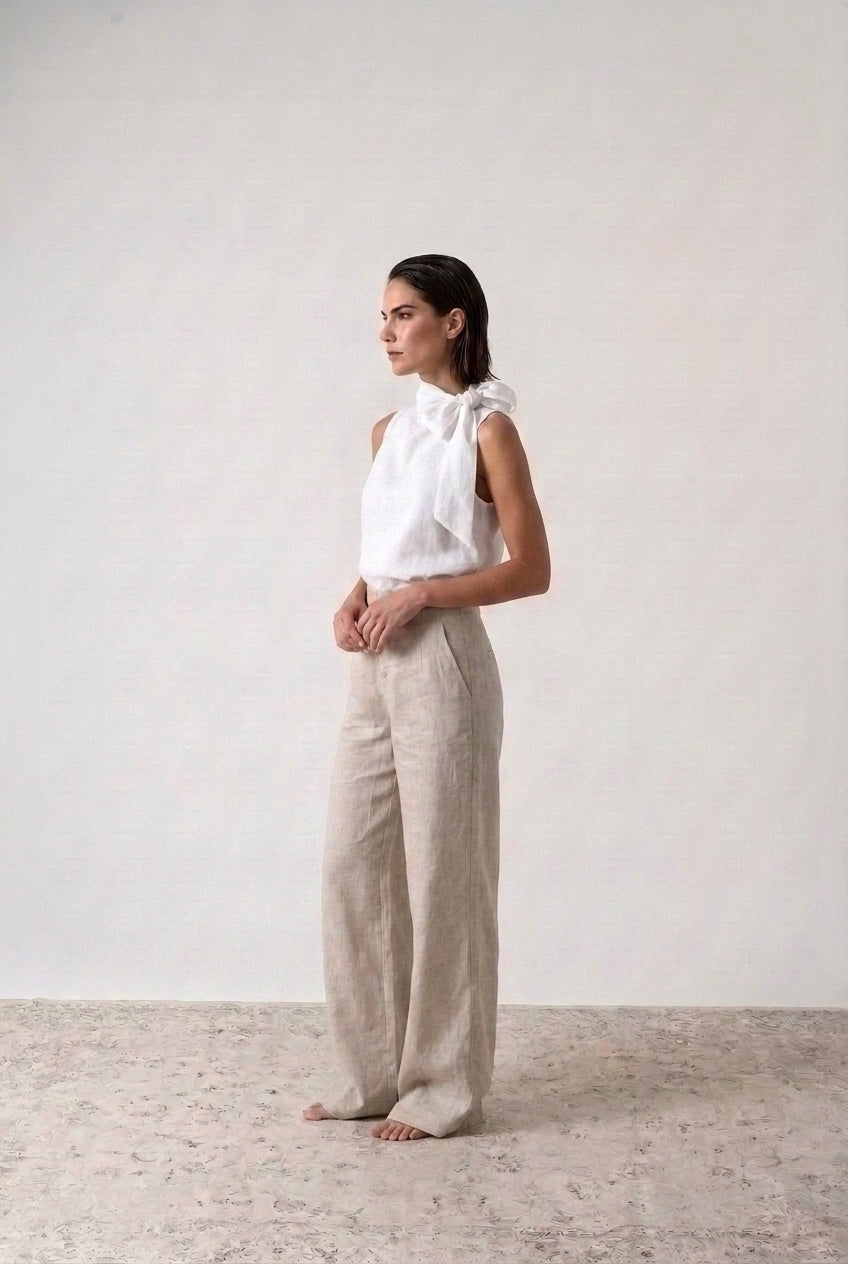 Hanne Trouser Royal Natural Luxmii
