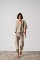 Hecate Top Oatmeal Luxmii