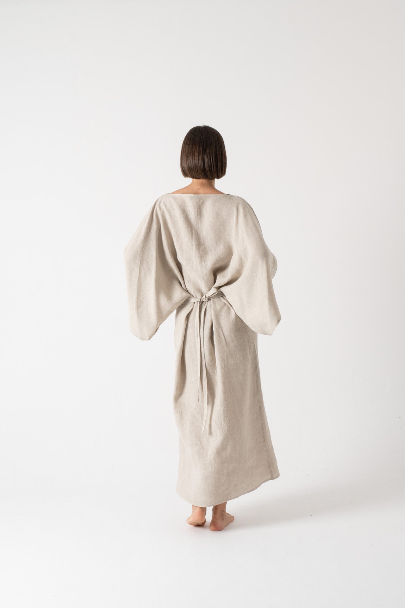 Kimonos Black + Oatmeal Luxmii