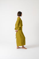Kimonos Dress Antique Moss Luxmii