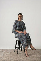 Kimonos Dress Najeon Print Luxmii