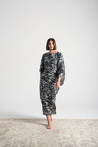 Kimonos Dress Najeon Print Luxmii