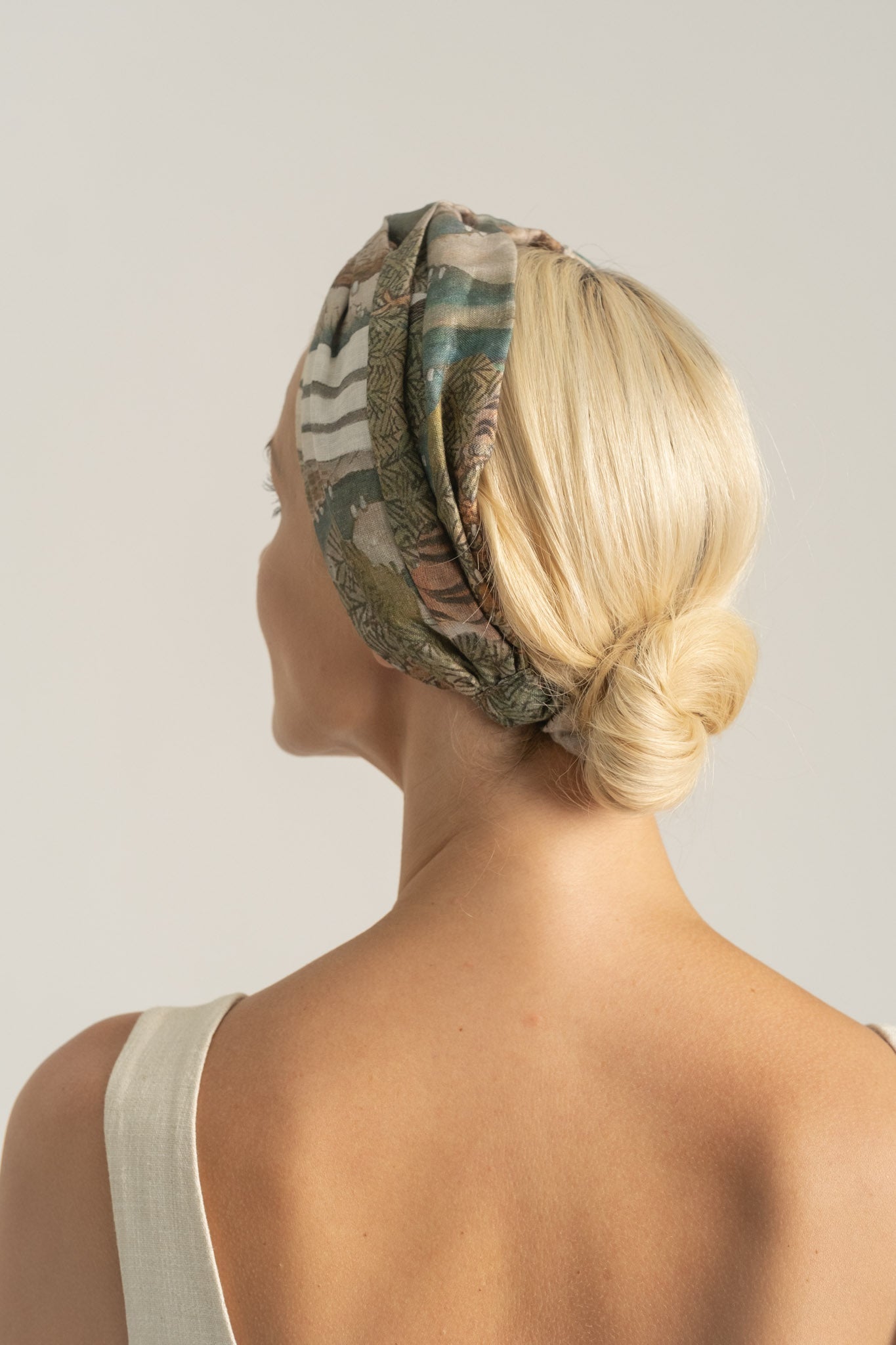 Minhwa Linen Headband Luxmii