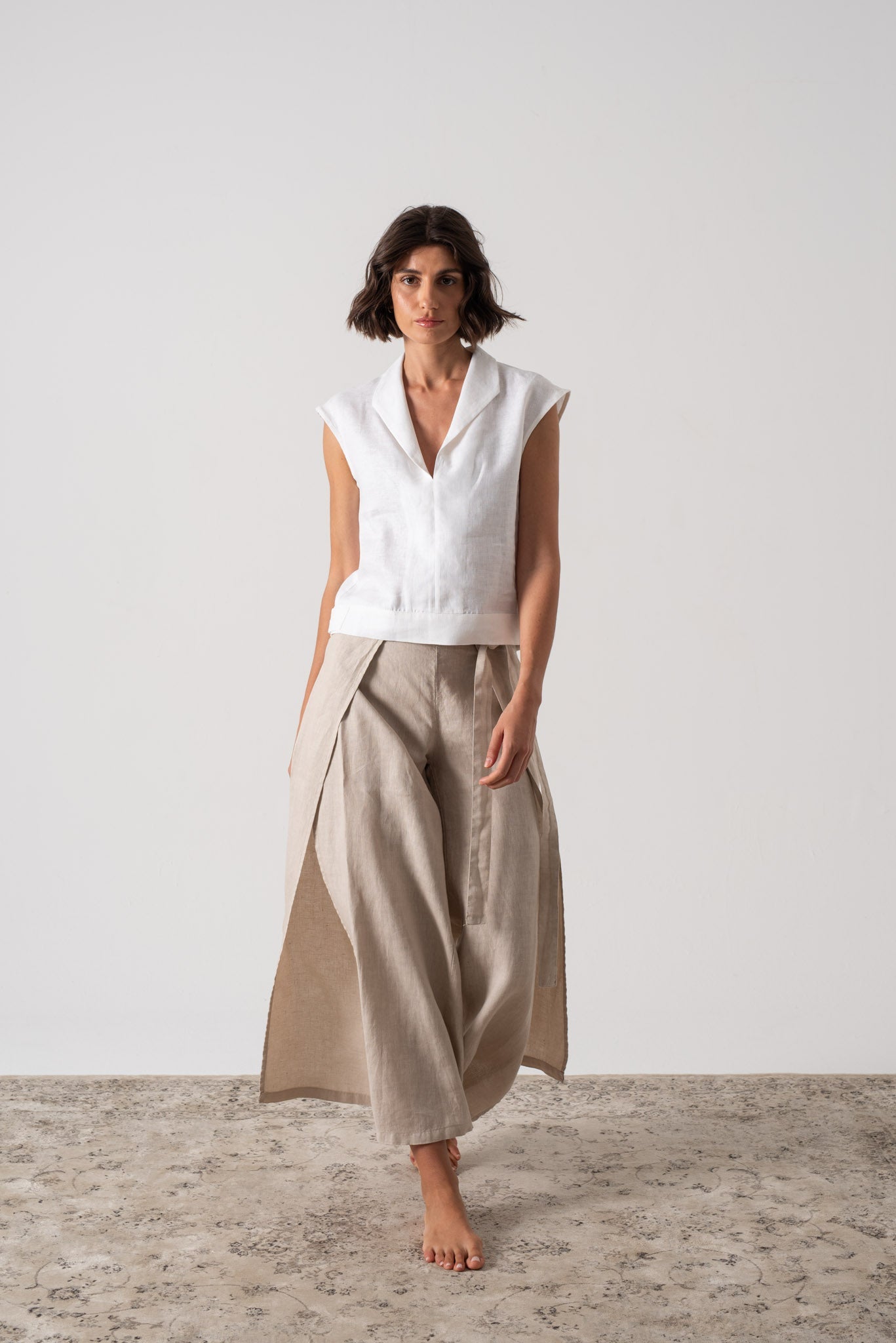 Nuvola-Linen-Top-White-Luxmii-