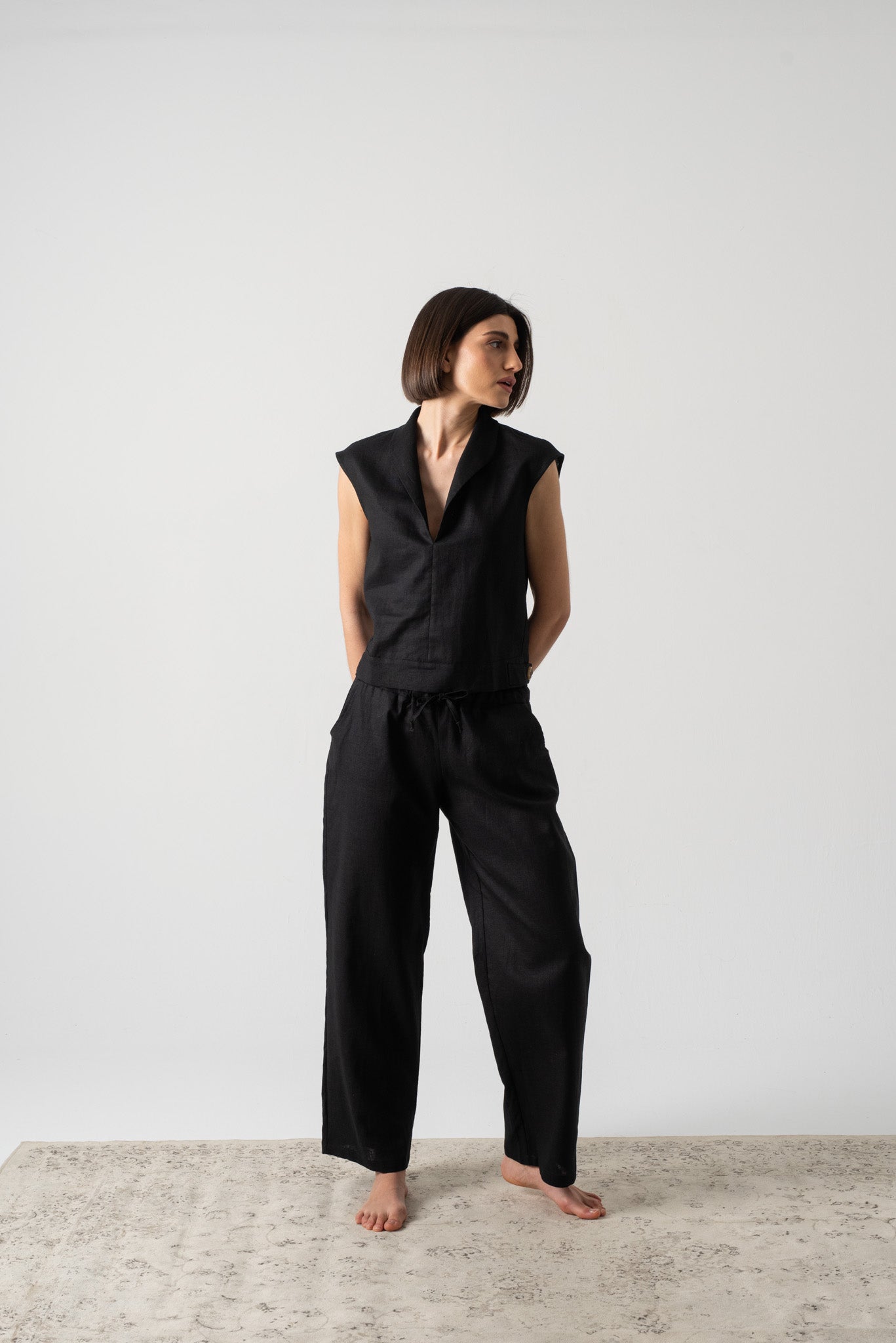 Nuvola Top Black Luxmii