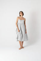 Onda Midi Dress Ice Luxmii