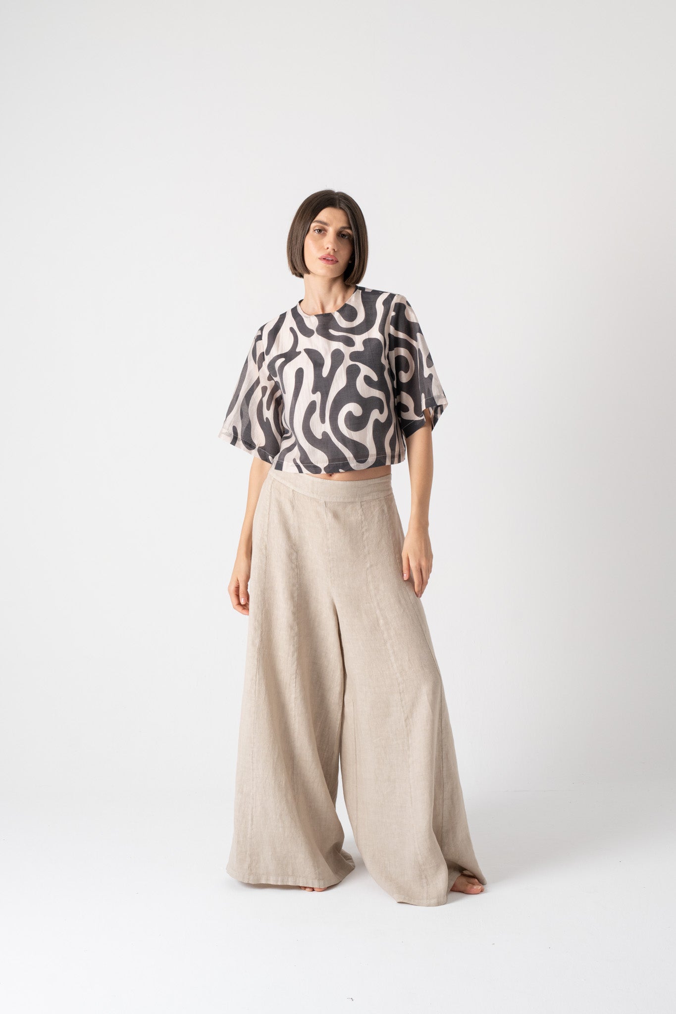 Stella Top Savannah Print Luxmii